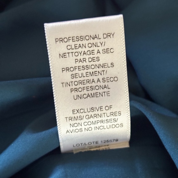 Kay Unger Women’s Sutton Midi Dress Rainforest Metallic Size 8 - Picture 8 of 11